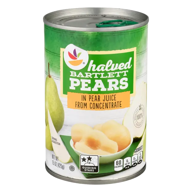 Bartlett Pear Halves in Juice