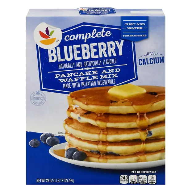 Blueberry Complete Pancake & Waffle Mix