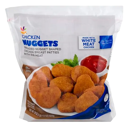 Breaded Chicken Breast Nuggets Frozen
