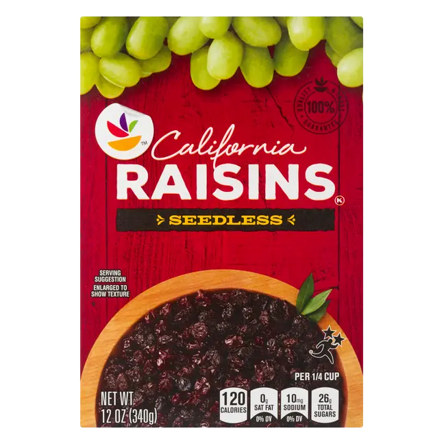 California Seedless Raisins