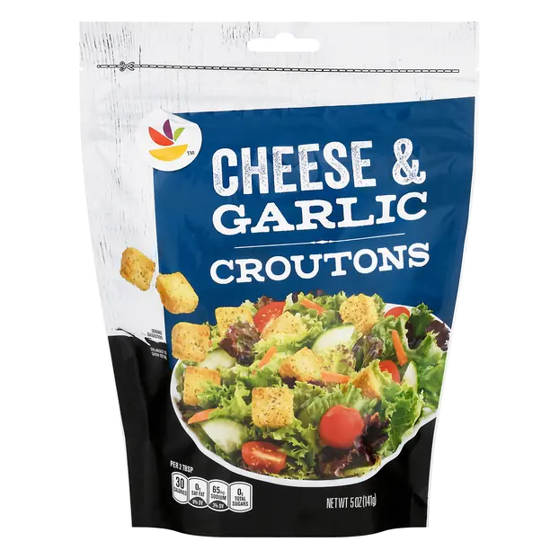 Cheese & Garlic Croutons