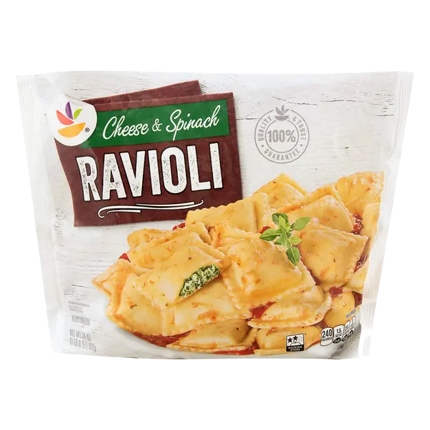 Cheese & Spinach Ravioli Pasta Frozen
