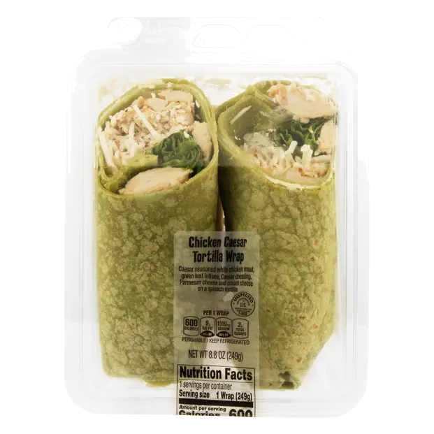 Chicken Caesar Tortilla Wrap