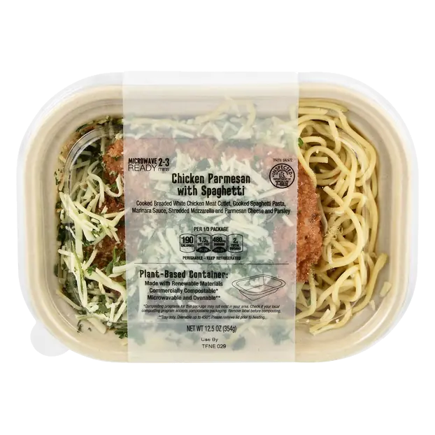 Chicken Parmesan with Spaghetti Fresh