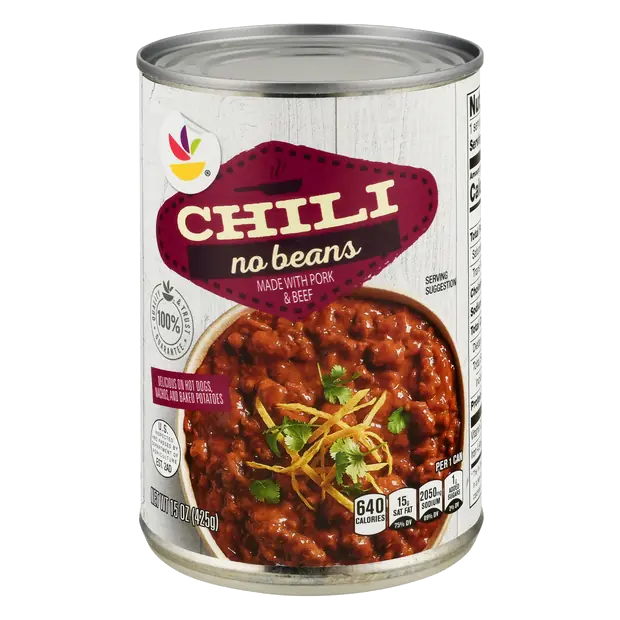 Chili No Beans Heat & Serve