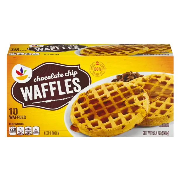 Chocolate Chip Waffles - 10 ct