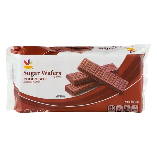 Chocolate Sugar Wafer Cookies
