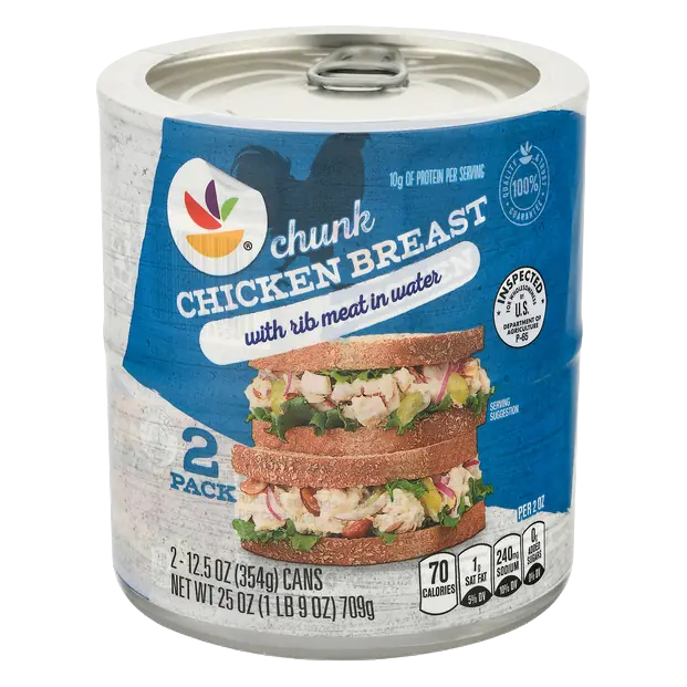 Chunk Chicken Breast in Water - 2 ct