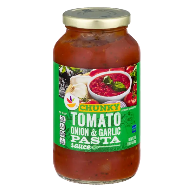 Chunky Tomato Onion & Garlic Pasta Sauce