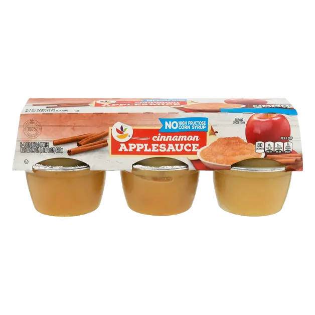 Cinnamon Applesauce Cups - 6 ct
