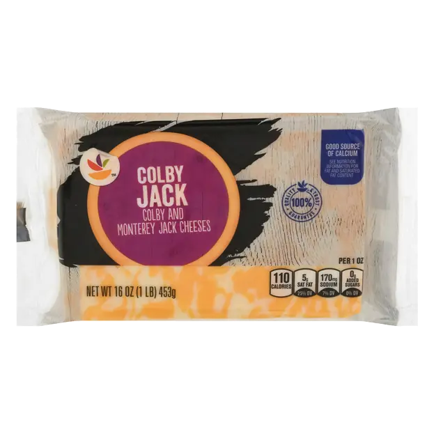 Colby Jack Cheese Block