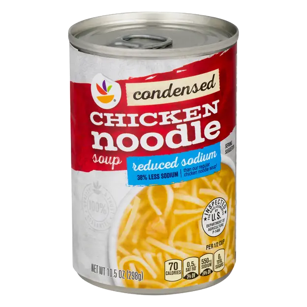 Condensed Reduced Sodium Chicken Noodle Soup