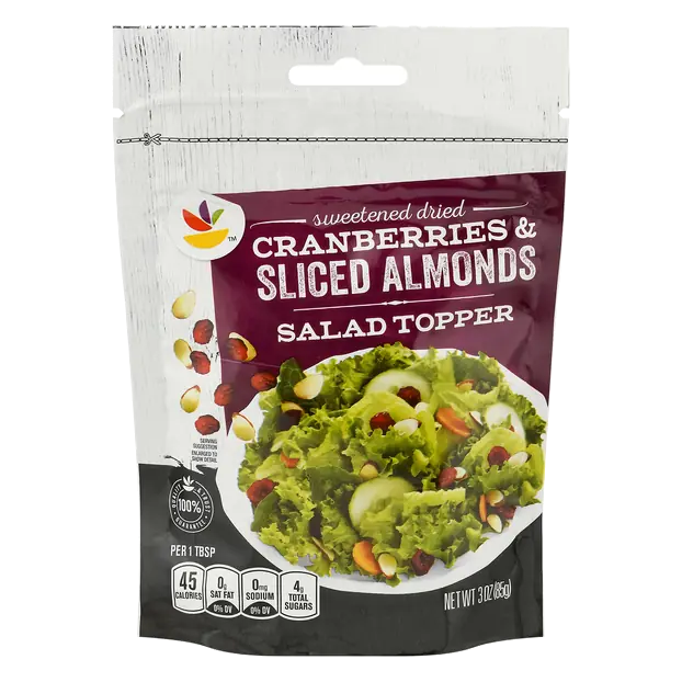 Cranberries & Sliced Almonds Salad Topper