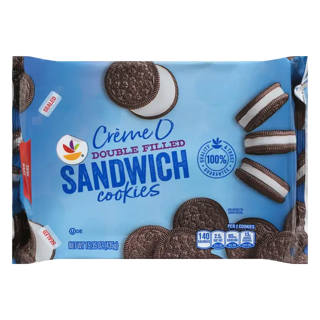 Creme O Double Filled Chocolate Sandwich Creme Cookies
