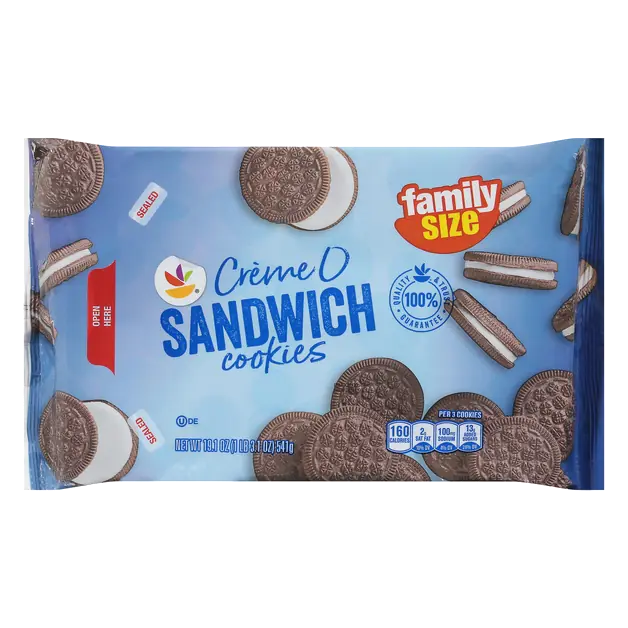 Creme O Sandwich Cookies Family Size