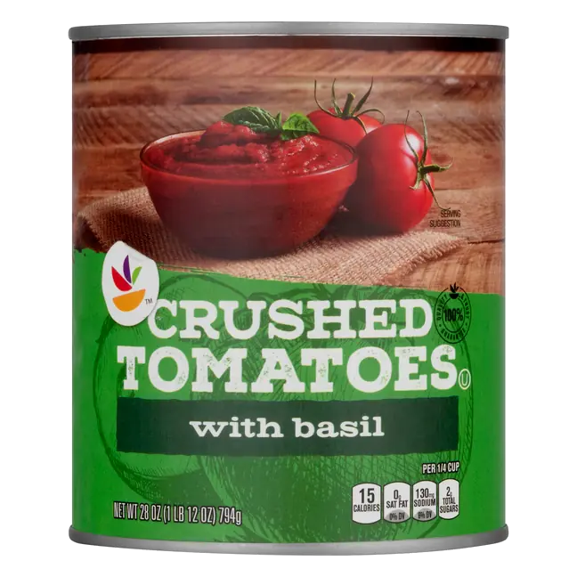 Crushed Tomatoes with Basil