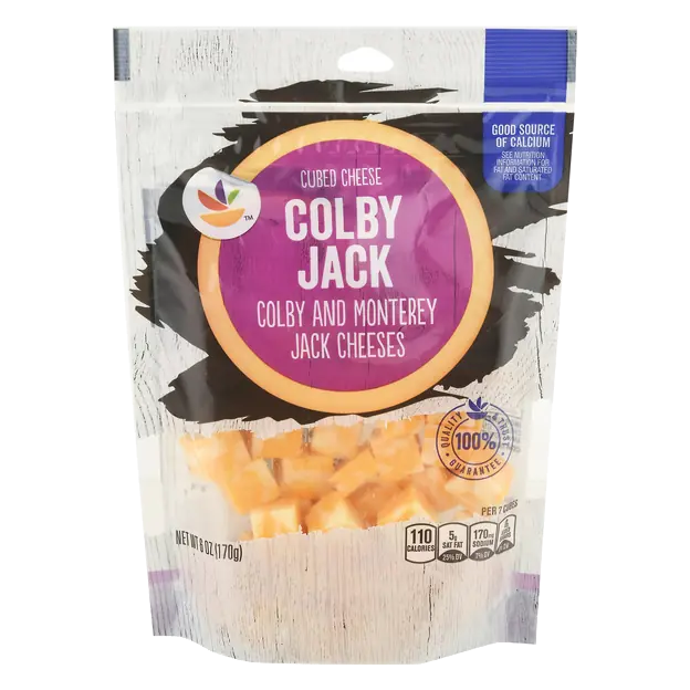 Cubed Colby Jack Cheese
