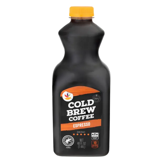 Dark Roast Espresso Cold Brew Coffee Refrigerated
