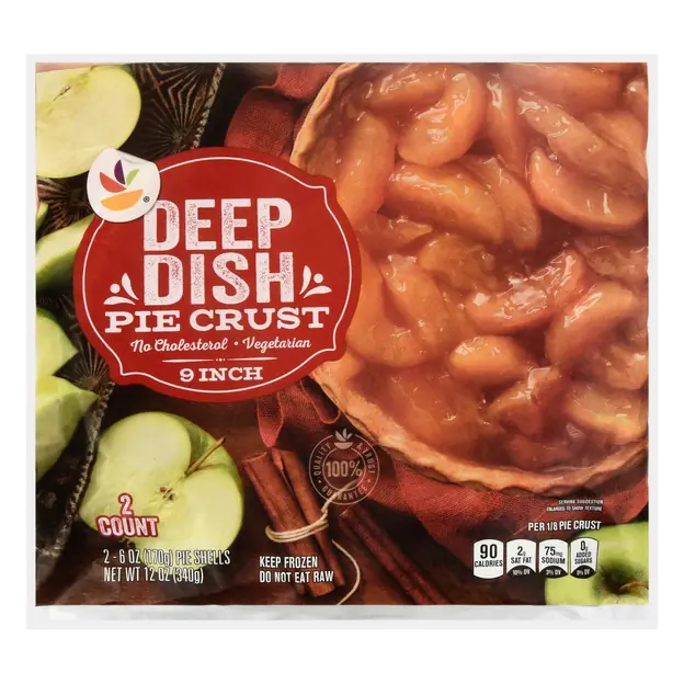 Deep Dish Pie Crusts 9 Inch - 2 ct Frozen