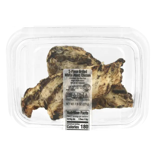 Deli Grilled White Meat Chicken - 2 ct