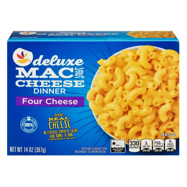 Deluxe Four Cheese Mac & Cheese Dinner