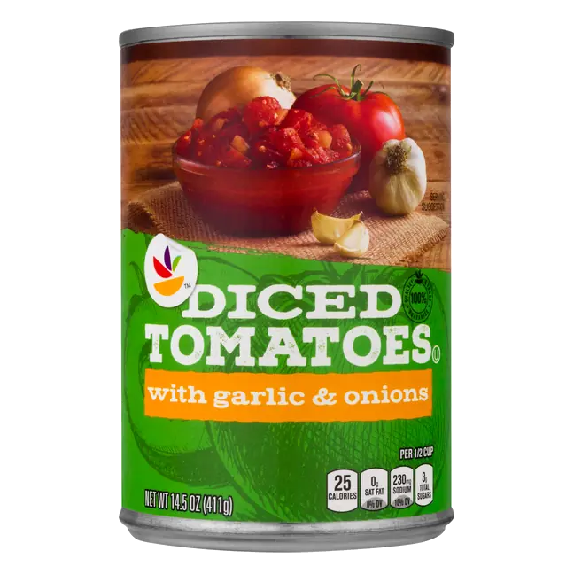 Diced Tomatoes with Garlic & Onions