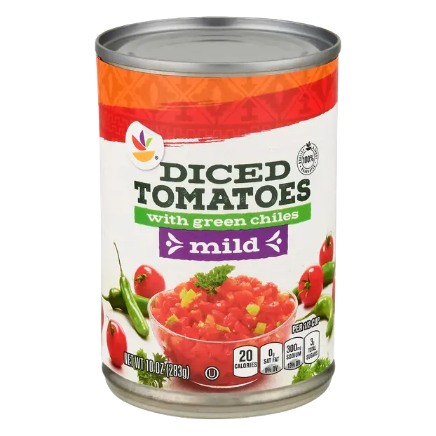 Diced Tomatoes with Mild Green Chiles
