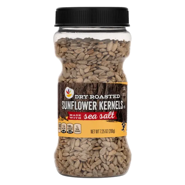 Dry Roasted Sunflower Kernels Made with Sea Salt