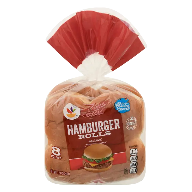 Enriched Hamburger Rolls - 8 ct