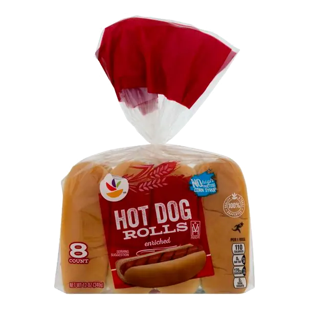 Enriched Hot Dog Rolls - 8 ct