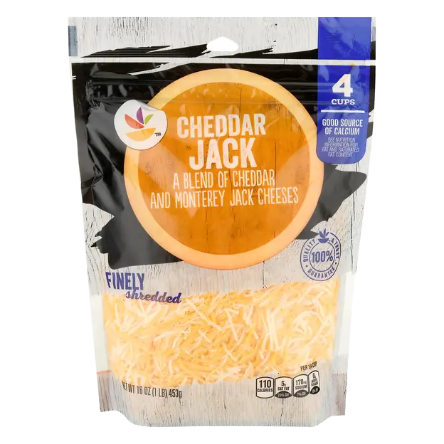 Finely Shredded Cheddar Jack Cheese