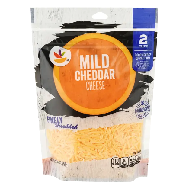 Finely Shredded Mild Cheddar Cheese