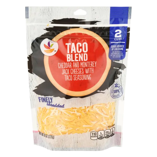 Finely Shredded Taco Cheese Blend