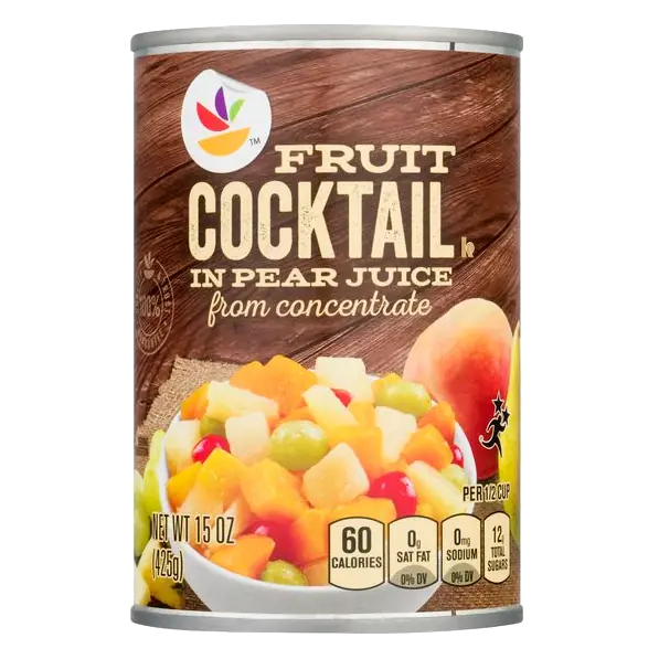 Fruit Cocktail in Pear Juice