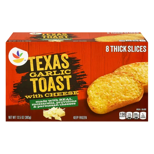 Garlic Texas Toast with Cheese - 8 ct Frozen