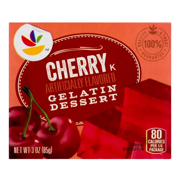 Gelatin Dessert Cherry