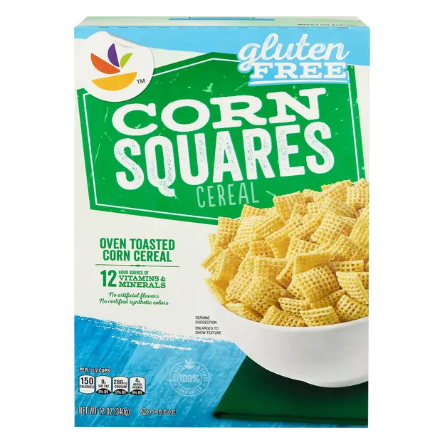 Gluten Free Corn Squares Cereal