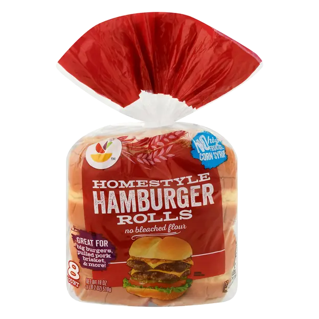 Homestyle Hamburger Rolls - 8 ct