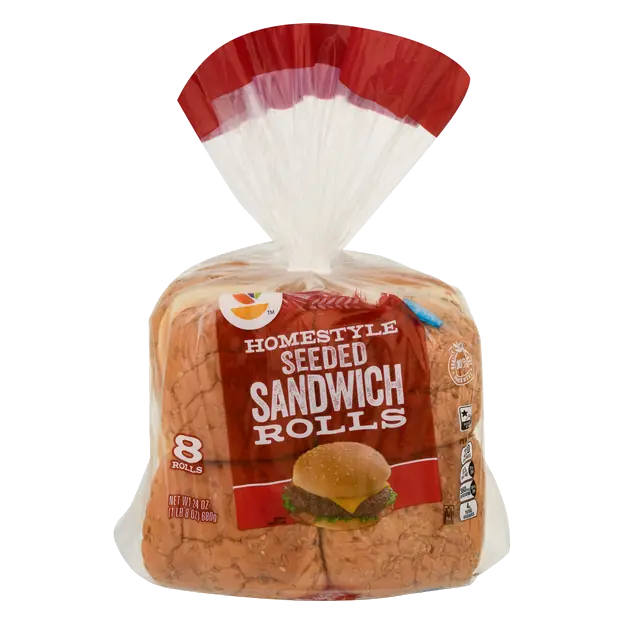 Homestyle Seeded Sandwich Rolls - 8 ct