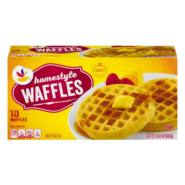 Homestyle Waffles - 10 ct