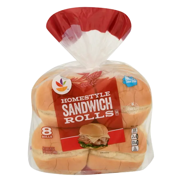 Homestyle White Sandwich Rolls - 8 ct