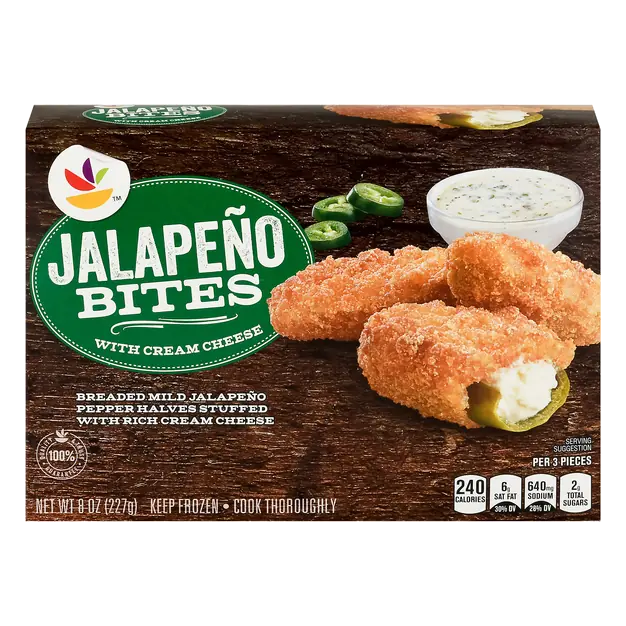 Jalapeno Bites with Cream Cheese Frozen