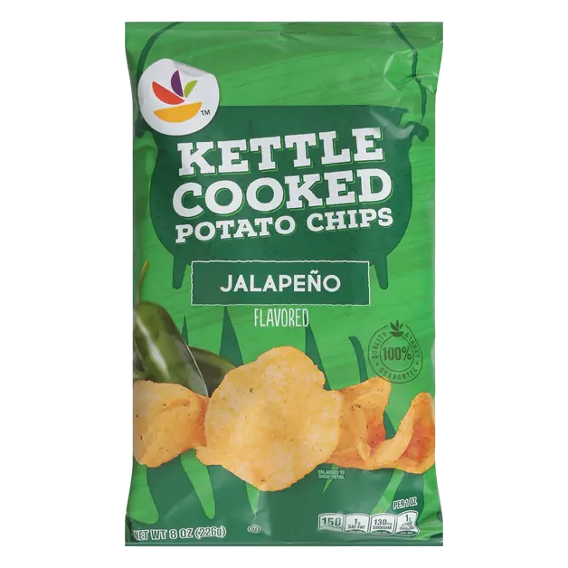 Jalapeno Flavored Kettle Cooked Potato Chips
