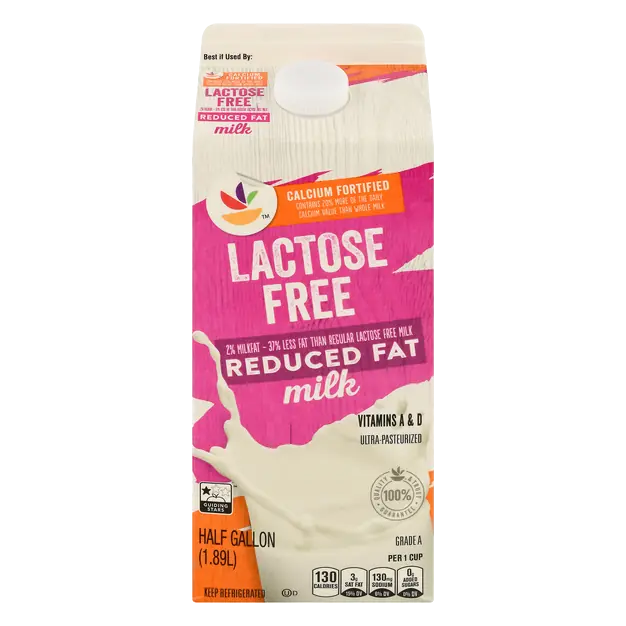Lactose Free Calcium Fortified 2% Reduced Fat Milk