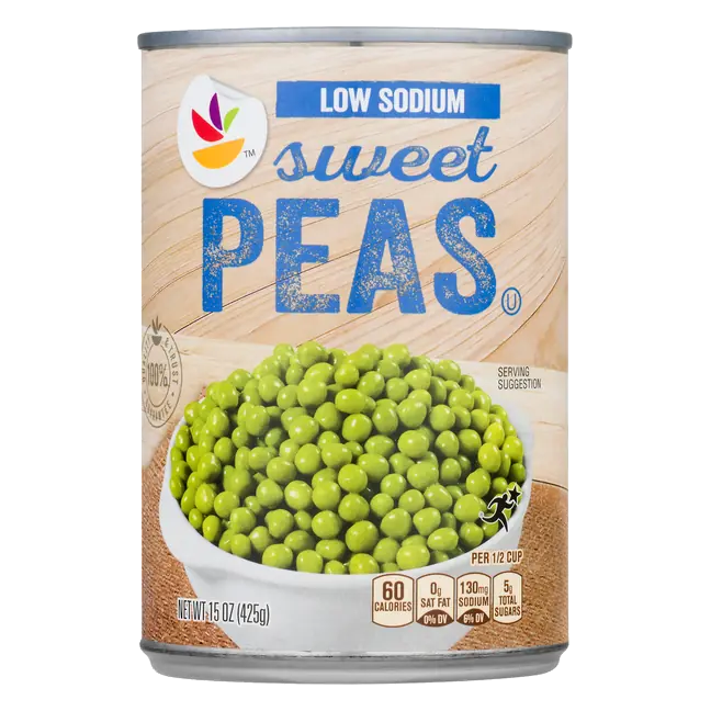Low Sodium Sweet Peas
