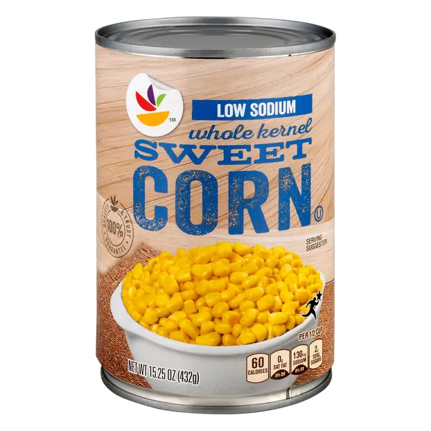 Low Sodium Whole Kernel Supersweet Corn
