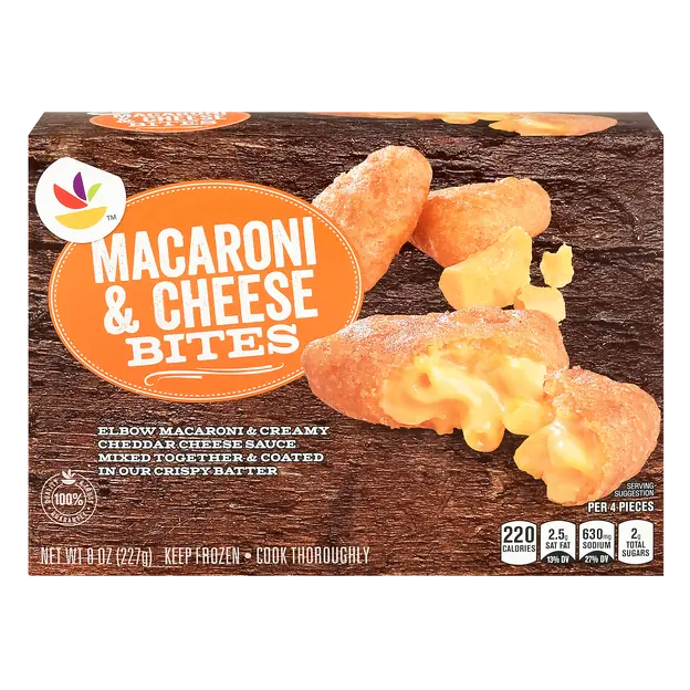 Macaroni & Cheese Bites Frozen