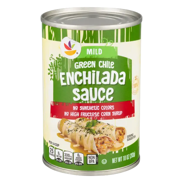 Mild Green Chile Enchilada Sauce