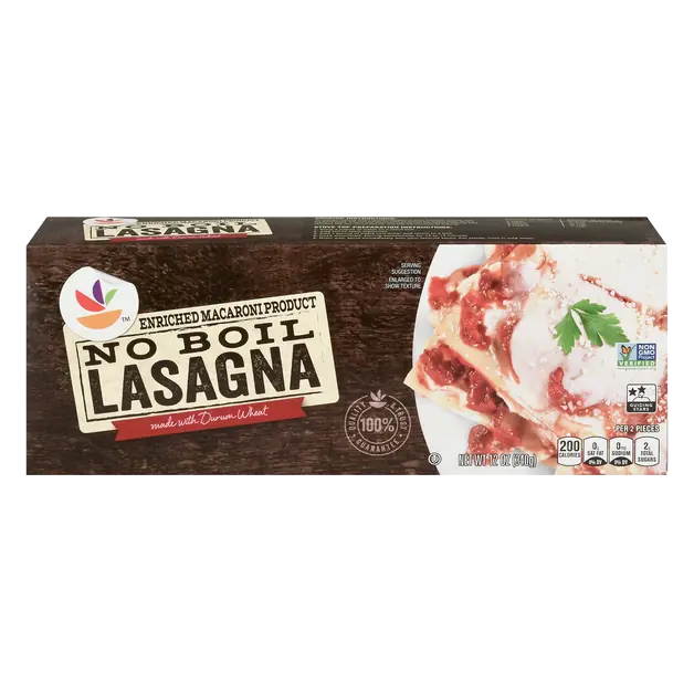 No Boil Lasagna Pasta