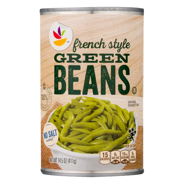 No Salt Added French Style Green Beans